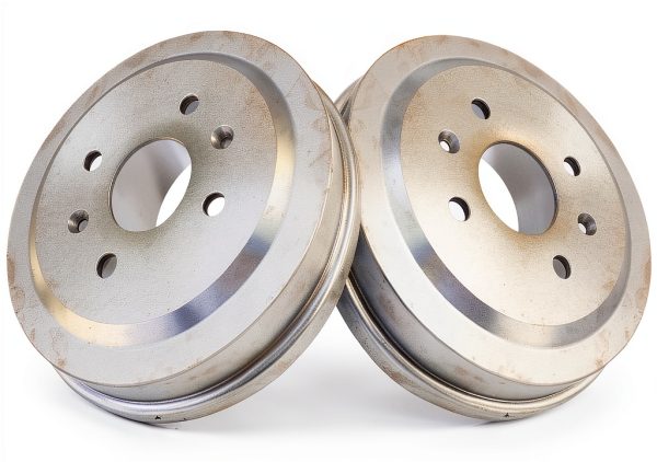 TRQ Brake Drum Set for Automotive Replacement-2