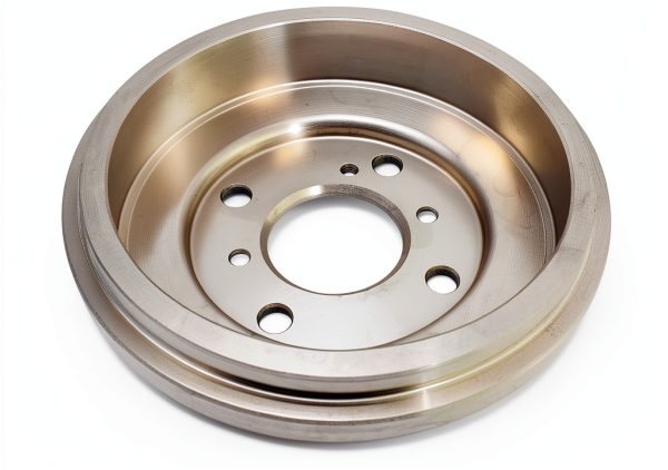 TRQ Brake Drum Set Direct Fit Replacement-4