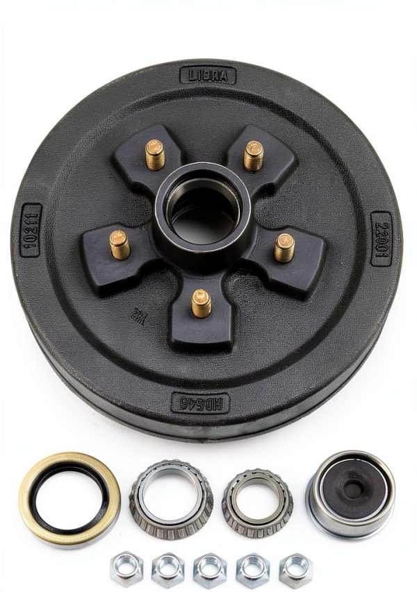 Libra Trailer Brake Drum Kit 10" x 2-1/4"-0