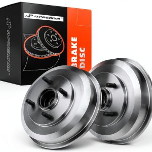 A-Premium Brake Drum Rear Wheel Fit for Ford Focus-0