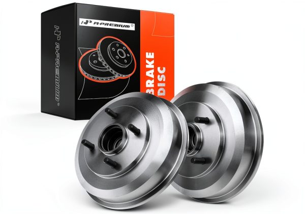 A-Premium Brake Drum Rear Wheel Fit for Ford Focus-0