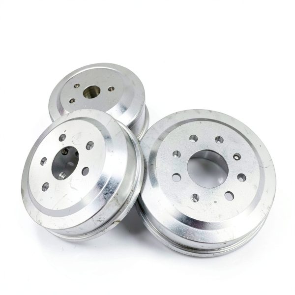 TRQ Brake Drum Set for Automotive Replacement-1