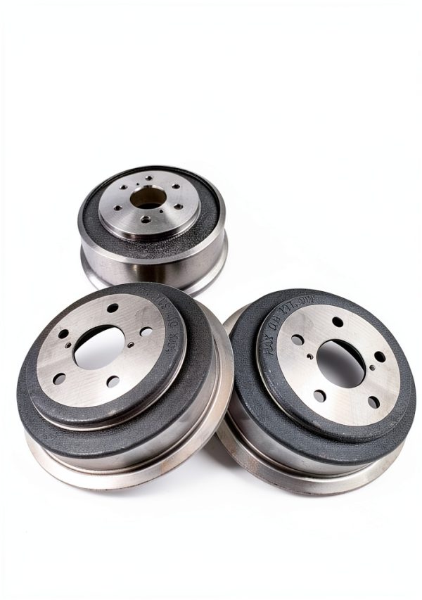 TRQ Brake Drum Set Direct Fit Machined Design-0