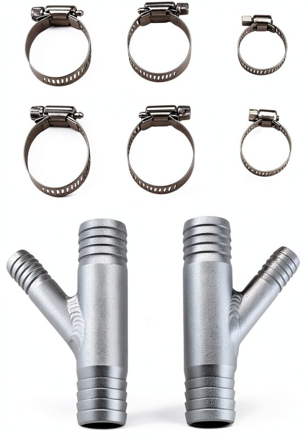 Xintre Aluminum Heater Y Fitting Kit for UTV-5