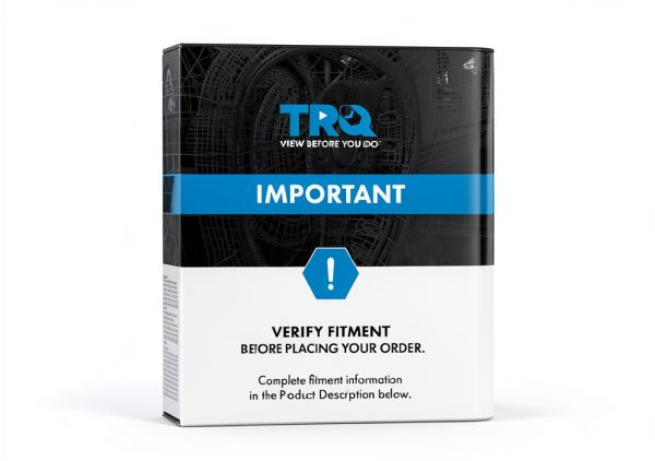 TRQ Brake Drum Set Direct Fit Replacement-7