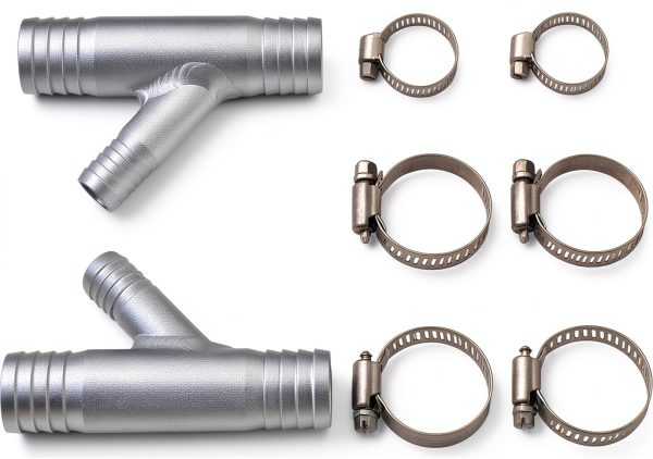 Xintre Aluminum Heater Y Fitting Kit for UTV-6