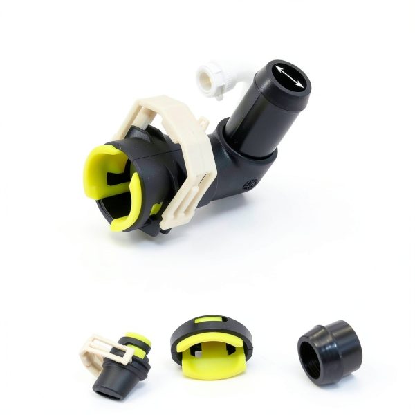 Heater Hose Connector ATUOTPO Plastic NPT 0.49in-1