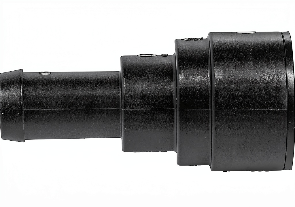 Installing Dorman heater hose connector on a vehicle engine