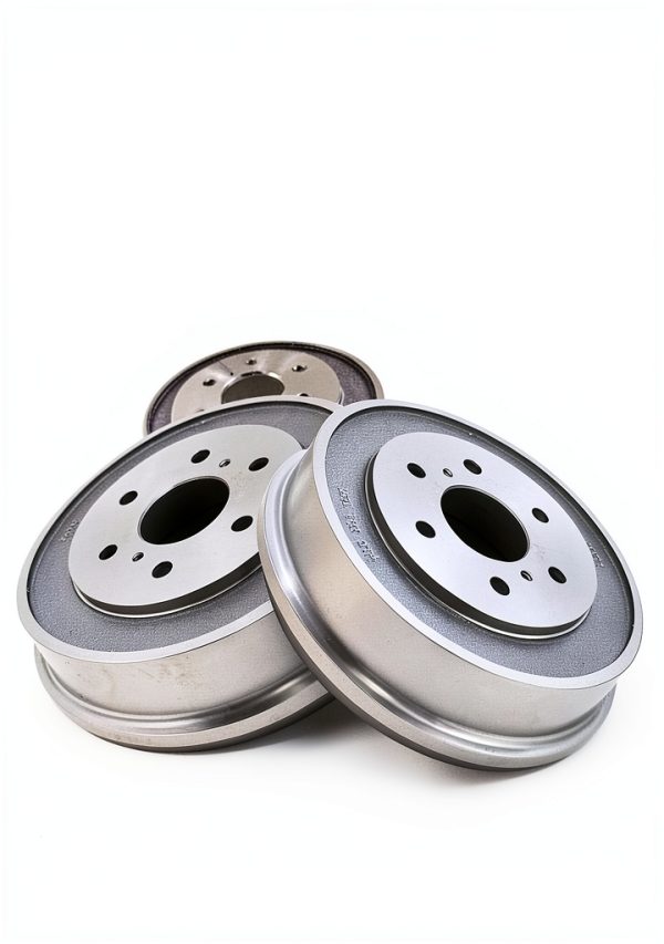 TRQ Brake Drum Set for Automotive Replacement-0