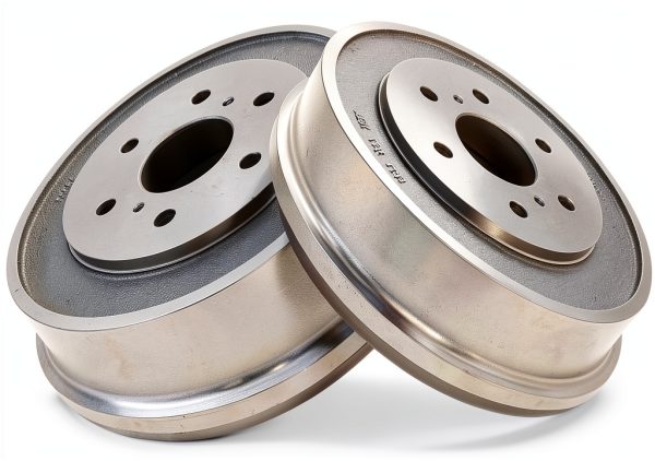 TRQ Brake Drum Set for Automotive Replacement-2