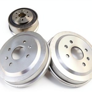 TRQ Brake Drum Set for Automotive Replacement-0