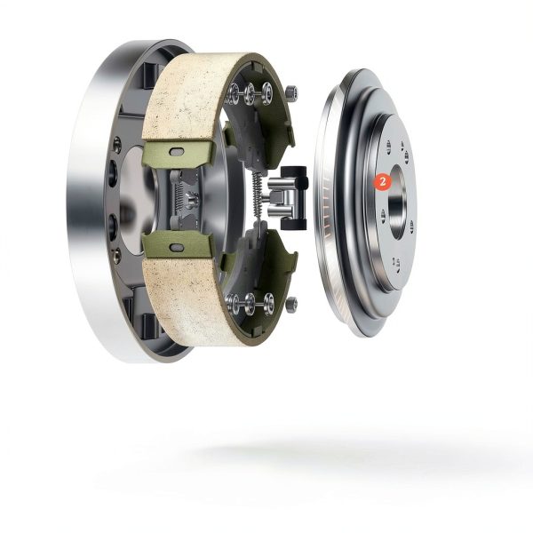 A-Premium Brake Drum Rear Wheel Fit for Ford Focus-2