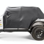 Jeep Wrangler YJ Windshield Cover Smittybilt gray 14x14-0