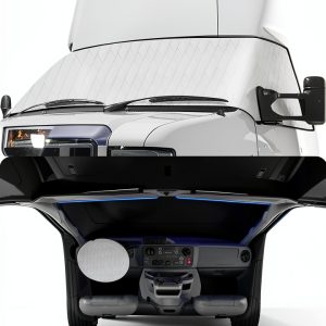 RV Windshield Cover Autofit for Class C Ford E450 1997-2023 Front-0