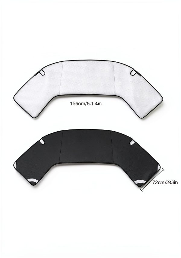 RV Windshield Cover Autofit for Class C Ford E450 1997-2023 Front-5