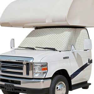 Komsepor RV Windshield Cover for Ford Class C 1997-2024 Heavy‑Duty-0