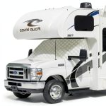LATCH.IT Class C RV Windshield Cover Grey Waterproof 4‑Layer Shield-0