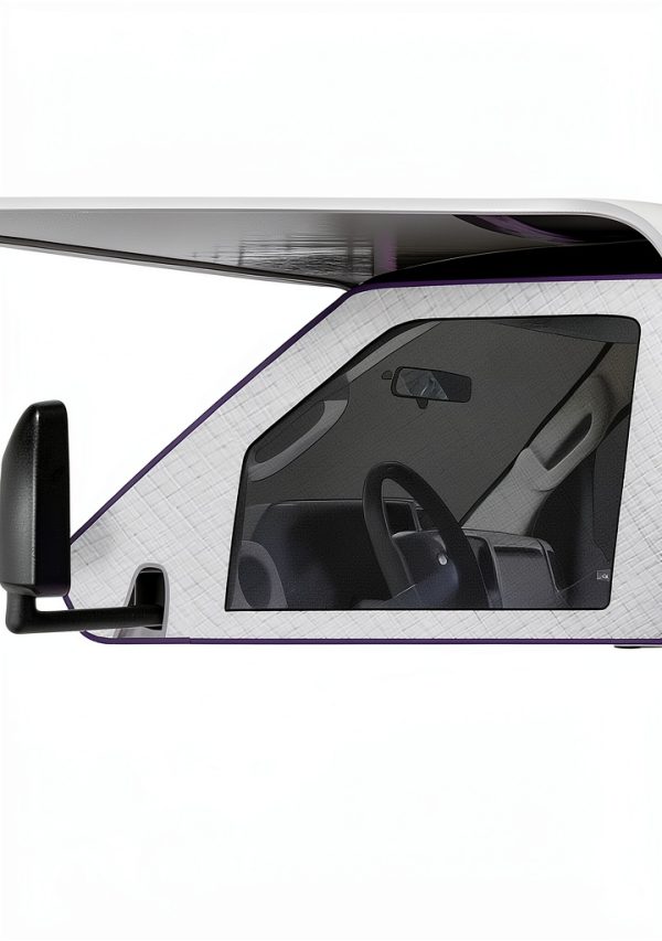 Ford ESeries Windshield Cover VANNCAMP Five Layer Gray Custom Fit-3