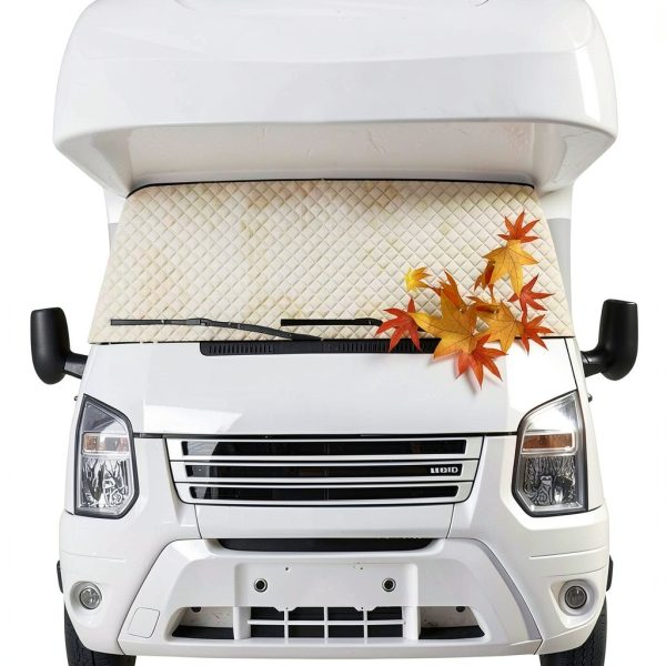 Komsepor RV Windshield Cover for Ford Class C 1997-2024 Heavy‑Duty-1
