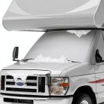 Ford ESeries Windshield Cover VANNCAMP Five Layer Gray Custom Fit-0