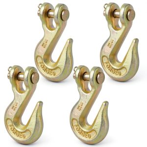 5/16 Inch Clevis Grab Hook JMIATRY Duty Forged Steel 5250lb Capacity-0