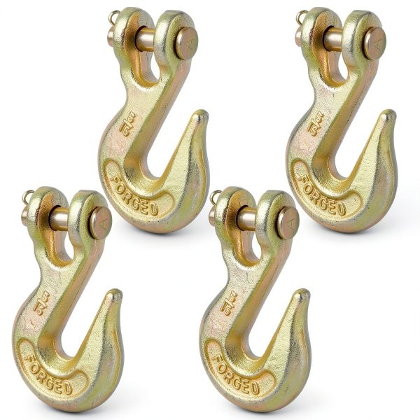 5/16 Inch Clevis Grab Hook JMIATRY Duty Forged Steel 5250lb Capacity-0