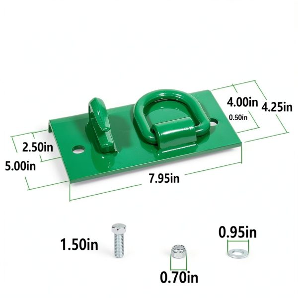 Heavy Duty Tractor Bucket Hook D Rings for John Deere-6
