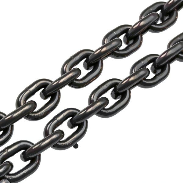 G80 Transport Binder Chain 1/4" x 14 Ft Duty Tow Chain with Hooks-3