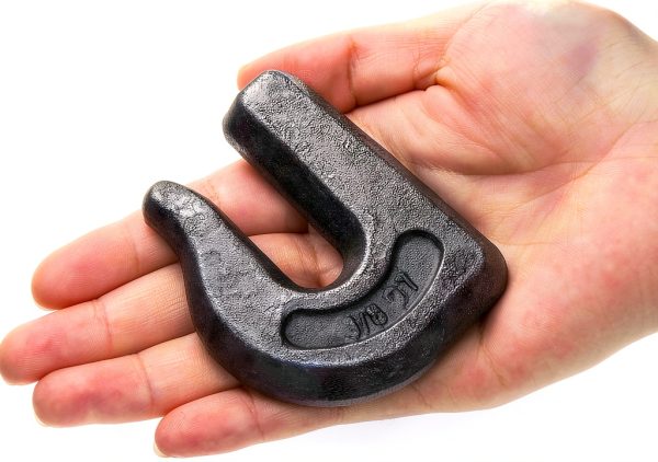 SOUJOY 6 Pack Weld-On Grab Hooks 3/8" G70 Forged Steel Tractor Buckets-4