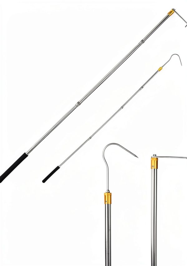 Cargo Grabber Reach Retriever Tool Cagaloi 30‑75in Truck Bed Hook-0