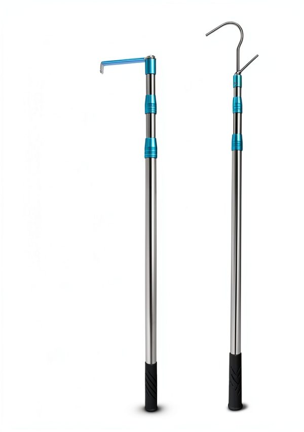 Truck Cargo Grabber by POLYHNIA 6 Ft Extendable Pickup Hook - Blue-3
